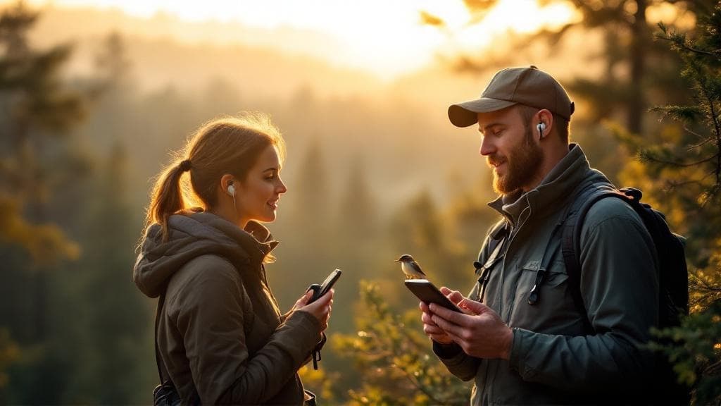 Recording wildlife sightings in a personal logbook